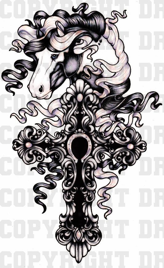Horse Cross T-shirt
